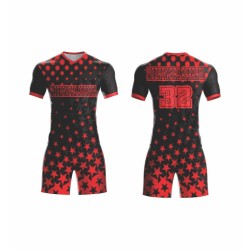Sublimation men’s football kit sets – club practice shirts, children’s custom sportswear, French style