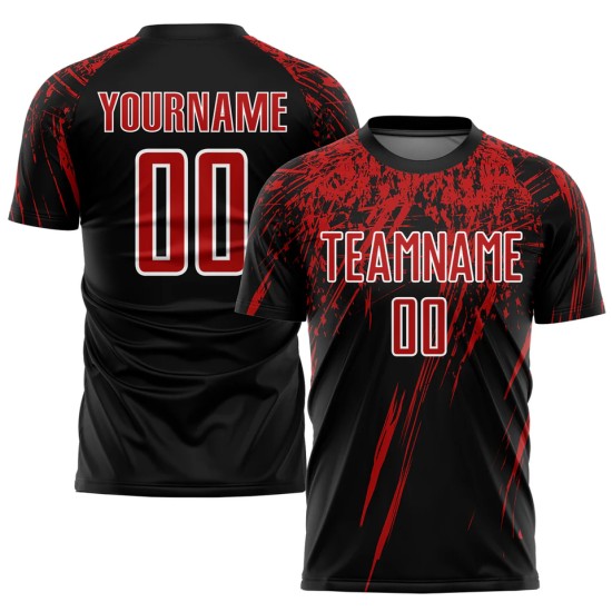Made-to-sample design men’s/youth short-sleeve football jerseys – sublimation print, custom name