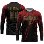 Long-sleeve sublimation-printed shirts – buy new-design premium football jerseys for teams and clubs