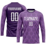 Custom-name team long-sleeve football kits – new sublimation-printed men’s/youth jerseys, made-to-sample design