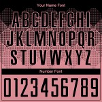 Medium Soccer Pink Custom Sublimation Black Uniform Jersey